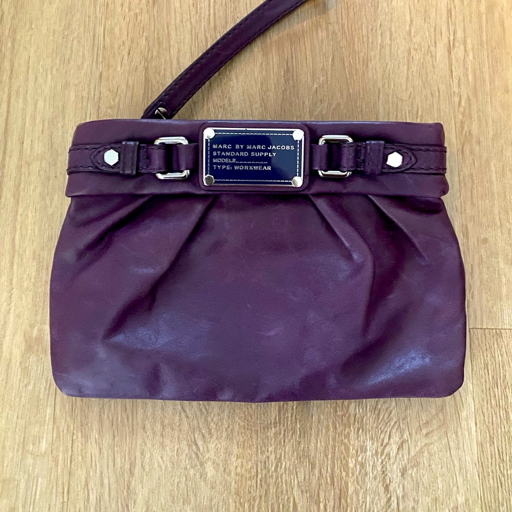 Marc by Marc Jacobs Vintage Classic Leather Pochette Clutch Bag